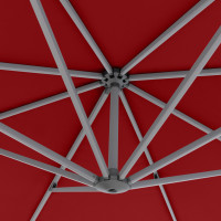 KNIRPS 320 x 320 - luxusní výkyvný zahradní slunečník s boční tyčí