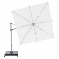 KNIRPS 320 x 320 - luxusní výkyvný zahradní slunečník s boční tyčí