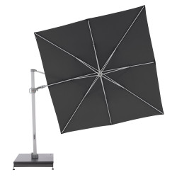 KNIRPS 320 x 320 - luxusní výkyvný zahradní slunečník s boční tyčí