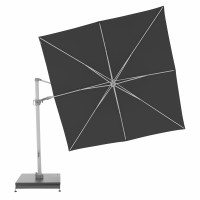 KNIRPS 320 x 320 - luxusní výkyvný zahradní slunečník s boční tyčí