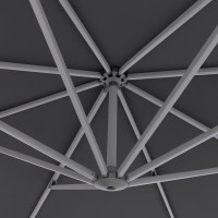 KNIRPS 320 x 320 - luxusní výkyvný zahradní slunečník s boční tyčí