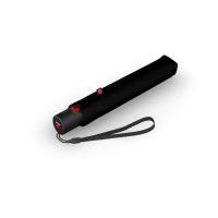 KNIRPS U.200 BLACK - elegantní dámský plně automatický deštník