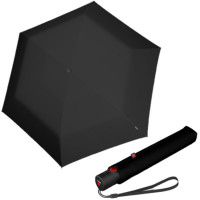 KNIRPS U.200 BLACK - elegantní dámský plně automatický deštník