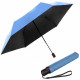 KNIRPS U.200 BLUE WITH BLACK - elegantní dámský plně automatický deštník
