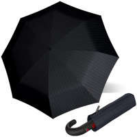 KNIRPS T.260 BLACK - elegantní pánský plně automatický deštník