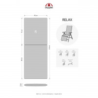 ELEGANT 2430 relax - polstr na relaxační křeslo s podhlavníkem