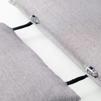 ELEGANT 2233 - polstr na zahradní lehátko s podhlavníkem