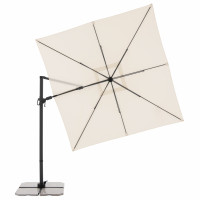 DERBY DX 280 x 280 cm – zahradní slunečník s boční nohou