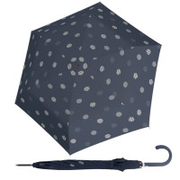 Fiber Flex AC TIMELESS BLUE DOTS - dámský holový vystřelovací deštník