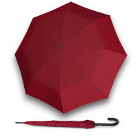 Knirps A.760 Stick Automatic joy red - elegantní holový vystřelovací deštník