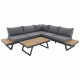 LIVORNO LOUNGE set - rohová zahradní souprava - 2. jakost (N507)
