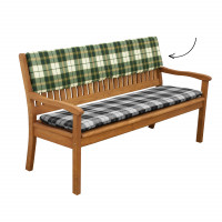 Opěrka na 3-místnou lavici 150x30x6 cm