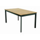 CONCEPT FSC - zahradní stůl s teakovou deskou 150 x 90 x 75 cm