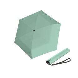 Knirps US.050 ultra light slim manual mint - lehký dámský skládací plochý deštník