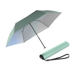 KNIRPS US.050 Ultra Light Slim Manual mint - lehký dámský skládací plochý deštník