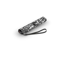 Knirps US.050 ultra light slim manual story black - lehký dámský skládací plochý deštník