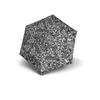 Knirps US.050 ultra light slim manual story black - lehký dámský skládací plochý deštník