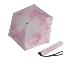 Knirps US.050 ultra light slim manual sakura romance - lehký dámský skládací plochý deštník