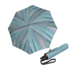 KNIRPS T.200 Medium Duomatic Soft Mint - elegantní plně automatický deštník