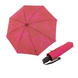 KNIRPS T.200 Medium Duomatic Garden Scarlet - elegantní plně automatický deštník