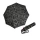 KNIRPS T.200 Medium Duomatic Pure Black - elegantní plně automatický deštník