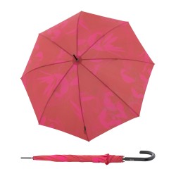 KNIRPS T.760 Garden Scarlet - elegantní holový vystřelovací deštník