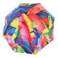 KNIRPS T.760 Palm Multicolor - elegantní holový vystřelovací deštník