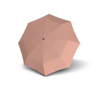 KNIRPS A.200 MEDIUM DUOMATIC Zebra Peach - elegantní dámský plnoautomatický deštník