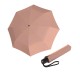 KNIRPS A.200 MEDIUM DUOMATIC Zebra Peach - elegantní dámský plnoautomatický deštník