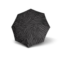 KNIRPS A.760 STICK AUTOMATIC Zebra Black - elegantní holový vystřelovací deštník