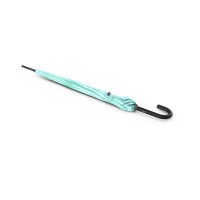 KNIRPS A.760 STICK AUTOMATIC Zebra Mint - elegantní holový vystřelovací deštník